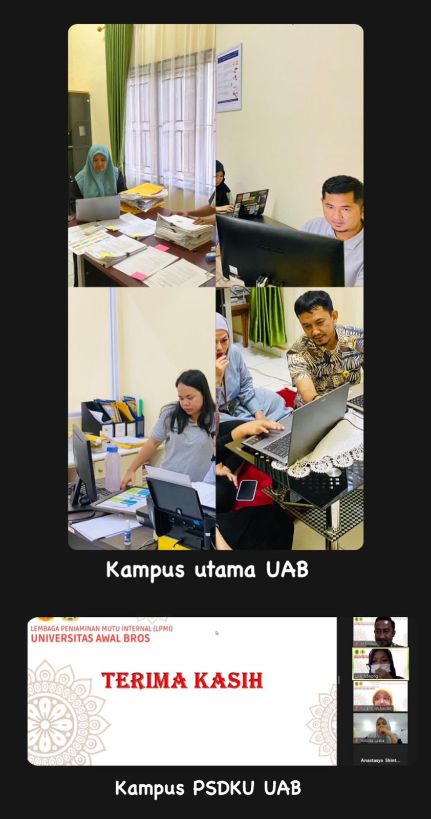 Audit Mutu Internal Universitas Awal Bros Tahun 2022