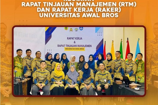 Rapat Tinjauan Manajemen Universitas Awal Bros 2024